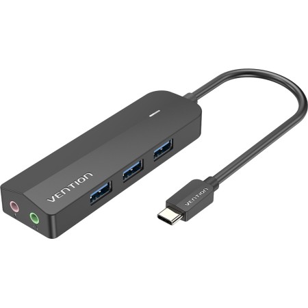 Vention HUB USB-C 3-Port with Sound Card