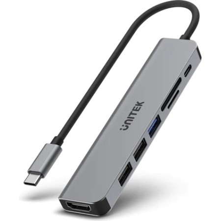 Unitek USB-C Hub USB3.0 HDMI/SD/PD100W H1118A