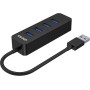 Unitek USB-A Hub 4Port + USB-C Power