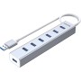 Unitek USB-A Hub 7-Port USB3.0 with Power Adapter