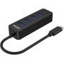 Unitek USB-C Hub 4xUSB-A with Power Port