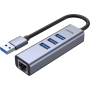 Unitek H1906A USB3.0 Hub with Ethernet