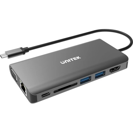 Unitek D1019A Hub - Versatile USB-C Connectivity