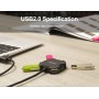 Unitek Y-2178 USB 4-Port Hub with Cable