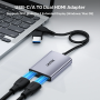 Unitek USB-C/USB-A to Dual HDMI Adapter