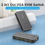 Vention KVM VGA Switch 2-Port 4K