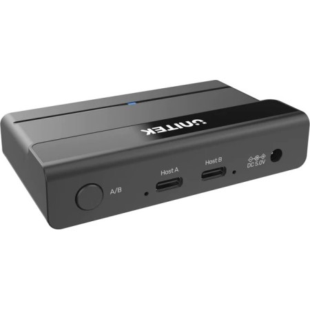 Unitek KVM USB-C 2-Port Switch with USB Hub