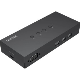 Unitek VGA KVM Switch 4In1Out with USB Hub