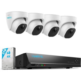 Reolink KIT 8xChNVR+4x8MP Dome+2TB NVR RLK8-800D4