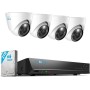 Reolink 12MP Dome Security Kit NVR RLK8-1200D4