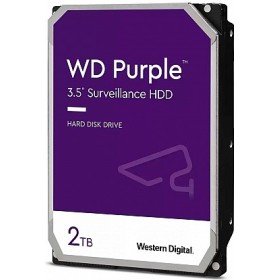 Western Digital PURPLE 3.5'' DVR HDD 2TB 64MB WD23PURZ