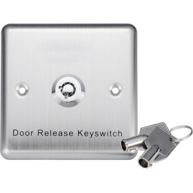 Zudsec Stainless Steel Door Button with Key