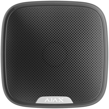 AJAX StreetSiren Black Outdoor Alarm