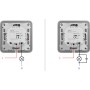 AJAX Automation Wall LightSwitch (1 Gang)