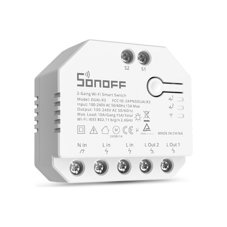 Sonoff Dual R3 Power Metering WiFi Switch