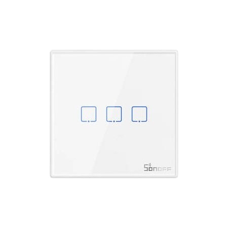 Sonoff T2EU3C-RF Smart Wall Touch Switch - White