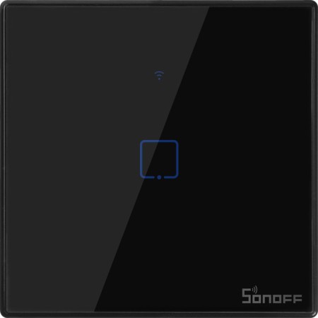 Sonoff T3 UK 1C WiFi Smart Wall Touch Switch Black