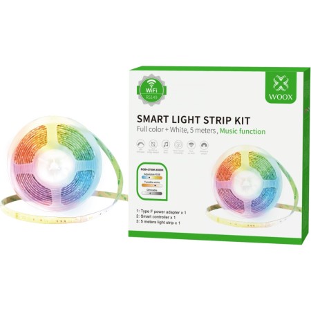 WOOX Smart RGB LED Strip Kit with Music