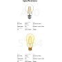 Sonoff B02-F-ST64 WiFi Smart Filament Bulb