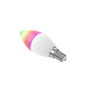 WOOX R9075 E14 5W Wi-Fi Smart LED Bulb RGB & CCT