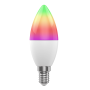 WOOX R9075 E14 5W Wi-Fi Smart LED Bulb RGB & CCT