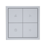 HDL Smart Tile Series 8 Button Panel - Space Gray