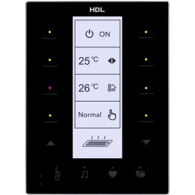 HDL DLP Touch Panel 8 Buttons Black US