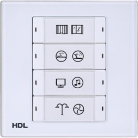 HDL Smart iFlex Series Panel - 4 Buttons