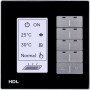 HDL Panel DLP MODERN Series 8 Buttons Black