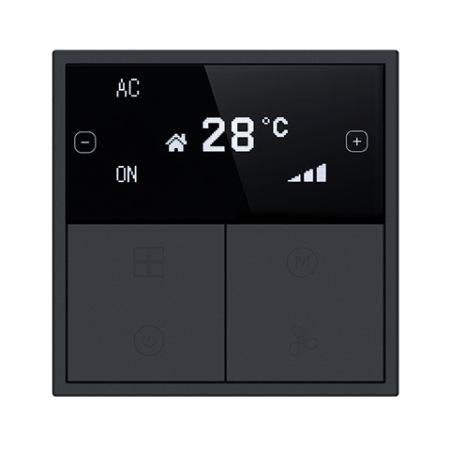 HDL-M/PTOL6.1 OLED Thermostat Ash Gray