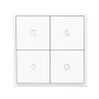 HDL Tile Series 4 Button Panel Ivory