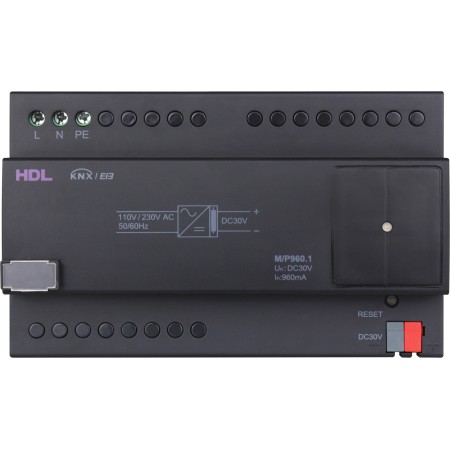 HDL KNX Power Supply 960mA with Protection