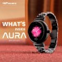 HiFuture AURA SmartWatch Silver - Stylish Tech