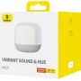 Baseus AeQur V2 Wireless Speaker in Moon White