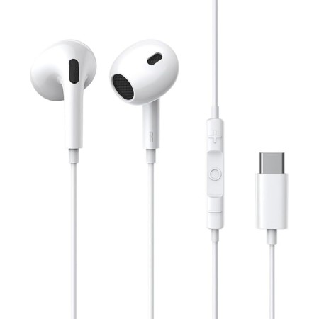 Baseus Earphones Wired Type C CZ17 White