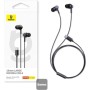 Baseus Earphones Wired Type C CZ17 Black