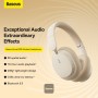 Baseus Wireless Headphones Bowie D05 Creamy White