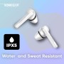 SonicGear EARPUMP TWS 5 PRO IPX5 Earphones White