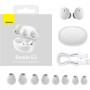 Baseus Headphones TWS Bowie E2 White