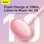 Baseus Headphones In Ear TWS Bowie E2 Pink