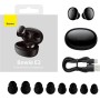 Baseus E2 TWS Black Headphones - Best Buy Cyprus