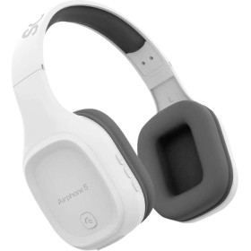 SonicGear Airphone 5 Bluetooth Headphones White Gray