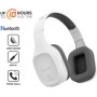 SonicGear Airphone 5 Bluetooth Headphones White Gray