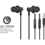 Sonicgear Hyperbass Buds 1 Earphones in Gun Metal Black