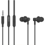 Sonicgear Hyperbass Buds 1 Earphones in Gun Metal Black