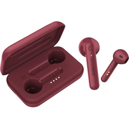 SonicGear EarPump TWS3+ BT Earphones Maroon