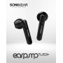 SonicGear EarPump TWS3+ Bluetooth Earphones Black