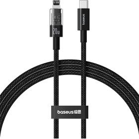 Baseus 20W Lightning to USB-C Cable Black