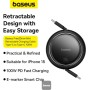 Baseus USB-C Pathfinder Cable 100W Black