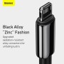 Baseus Cable Lightning to USB-A 1.0m Black